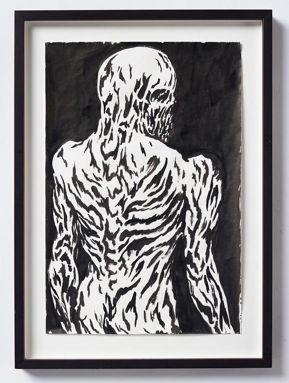 Mat Brinkman, tusch på papper.