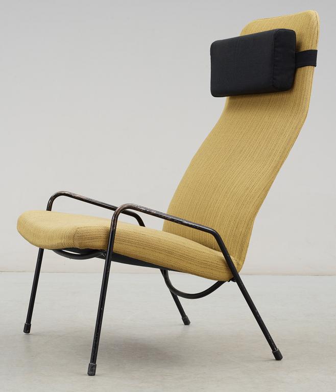 FÅTÖLJ, ur serien "Contour" Alf Svensson, Studio Ljungs Industrier, formgiven 1955.