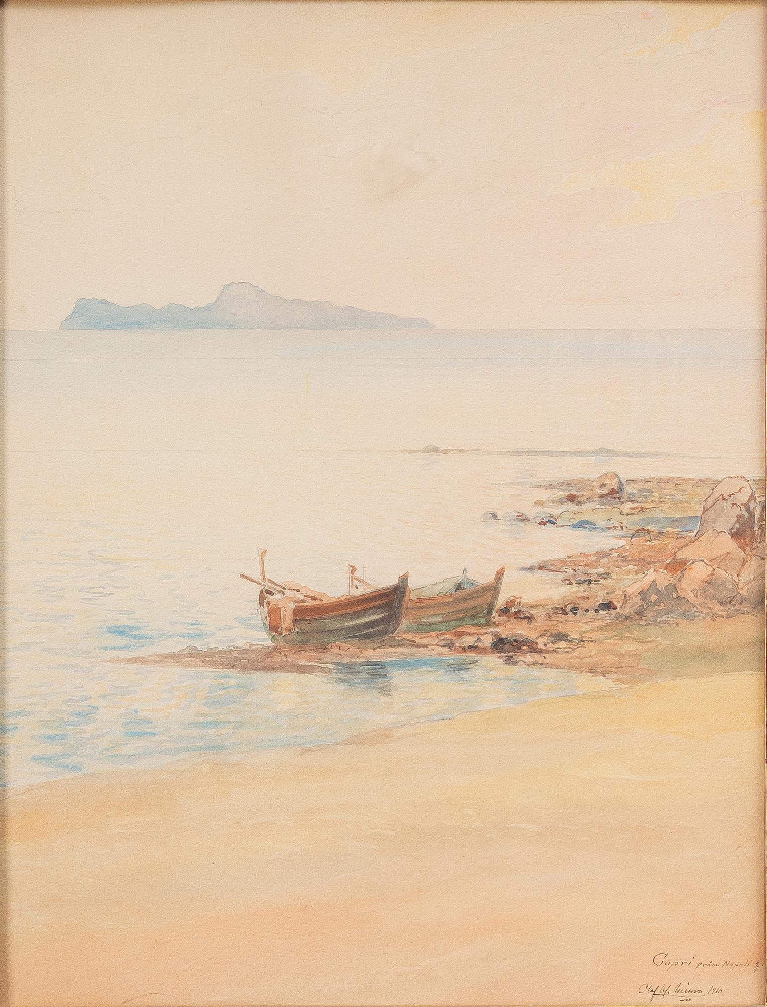 Olof Walfrid Nilsson, “Capri från Napoli”.