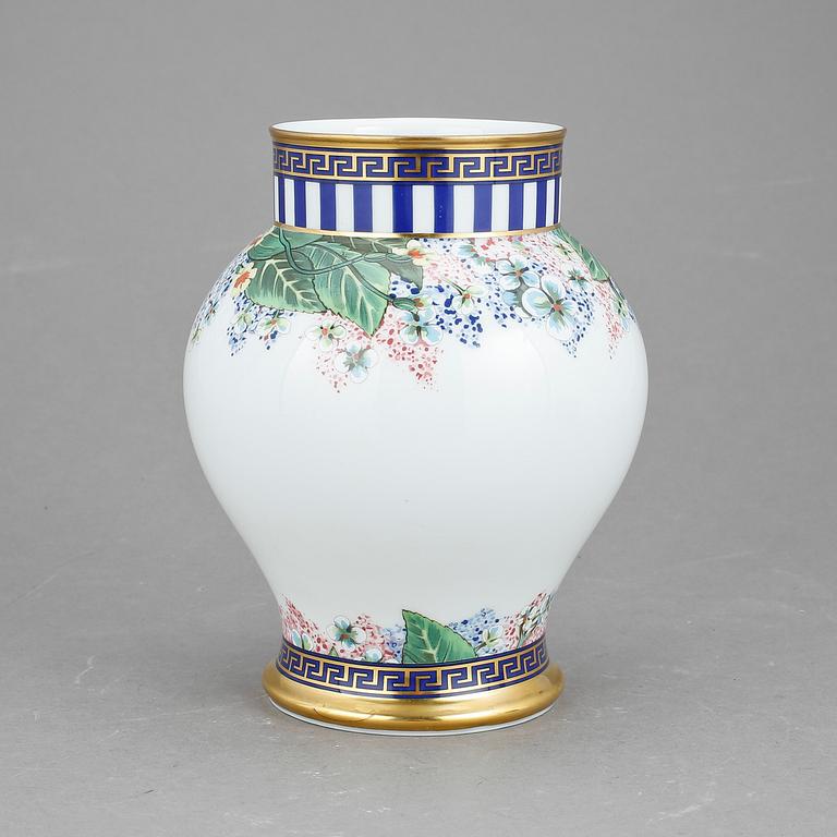 VAS, porslin, 'Wild Flora', Versace för Rosenthal.