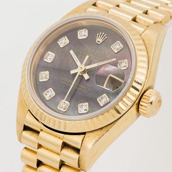 ROLEX, Oyster Perpetual, Datejust, Chronometer, wristwatch, 26 mm,