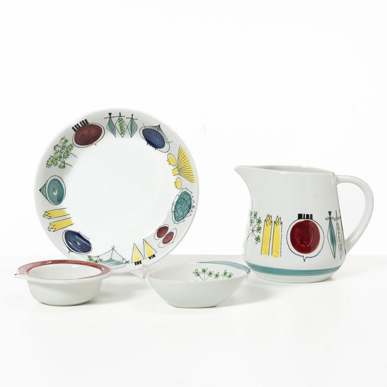 Marianne Westman, service, 28 pieces, "Picnic", Rörstrand.