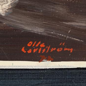 OLLE CARLSTRÖM, oil on canvas, signed and dated 72.