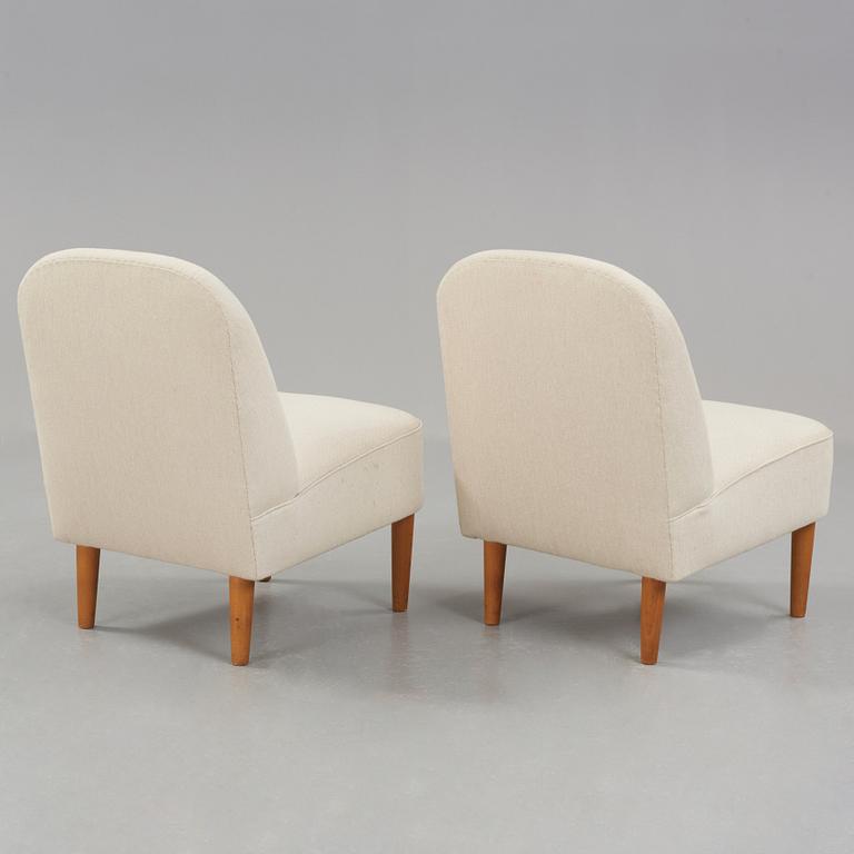 Carl Malmsten, A Carl Malmsten four pieces 'Samspel' sofa set by AB Record, Bollnäs, Sweden 1950's.