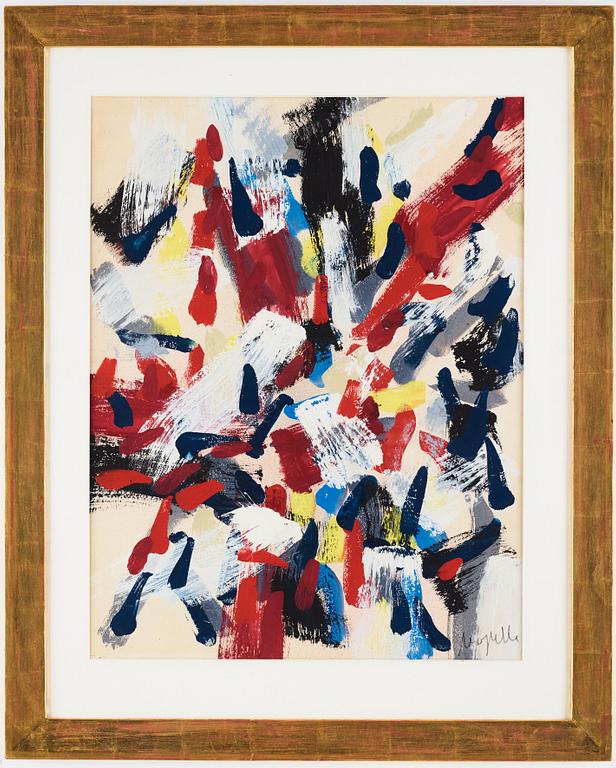 Jean-Paul Riopelle, "Sous le mythe de gitksan II".