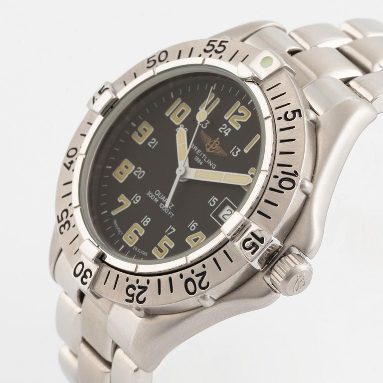 Breitling, Colt, armbandsur, 37,5 mm.