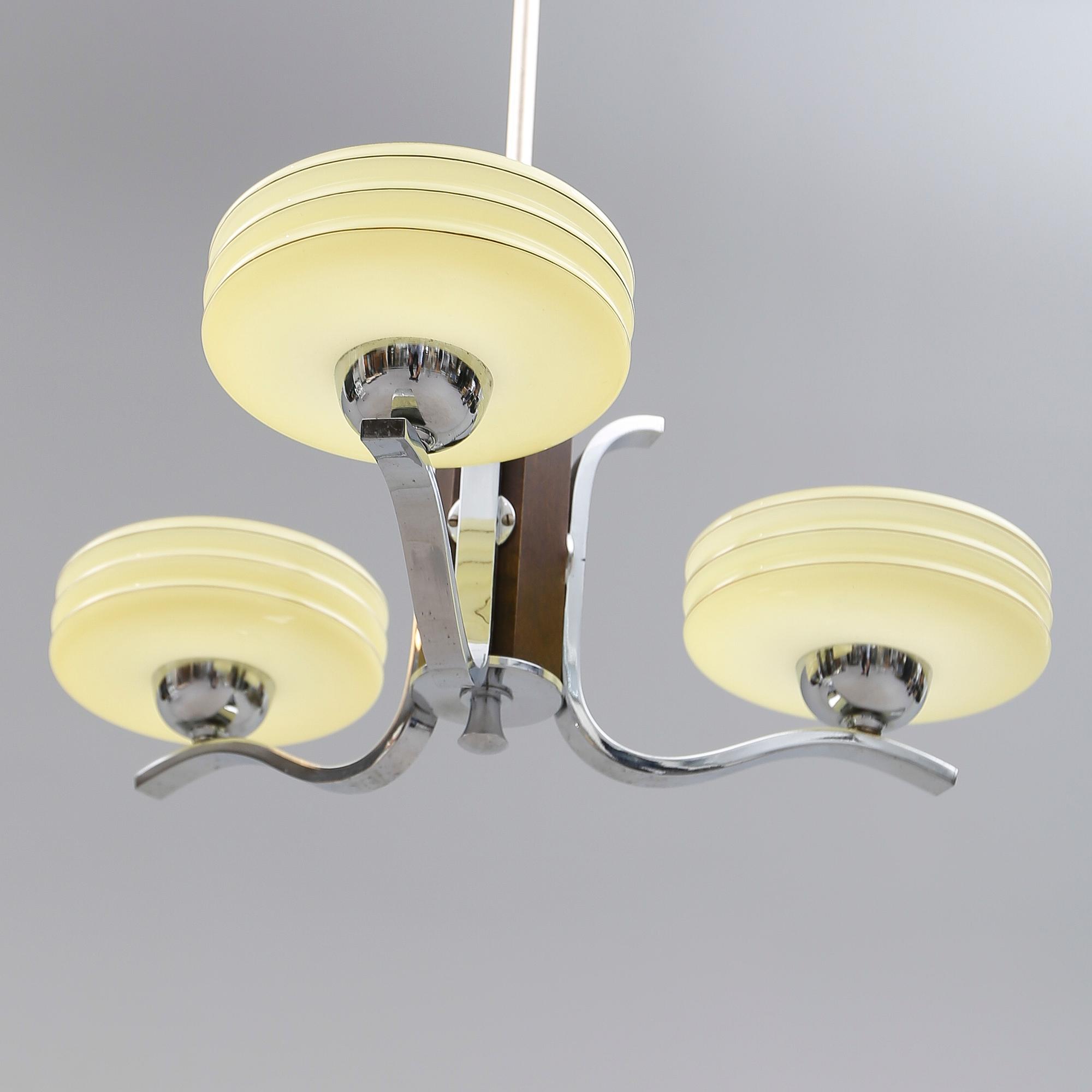 TAKLAMPA, art déco. Höjd ca 59 cm.