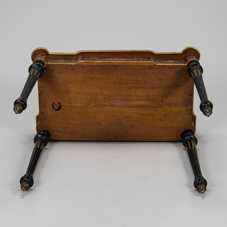 Game table, probably France, 19th century.