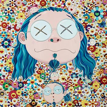 191. Takashi Murakami, "Self portrait of the distressed artist".