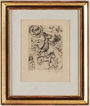 MARC CHAGALL, etsning, signerad o numrerad 25/35.