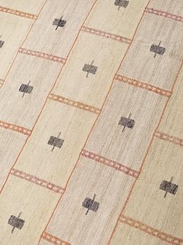 Märta Måås-Fjetterström, A DRAPE, "Gul våd", flat weave, 212,5 x 114,5 cm, signed MMF.