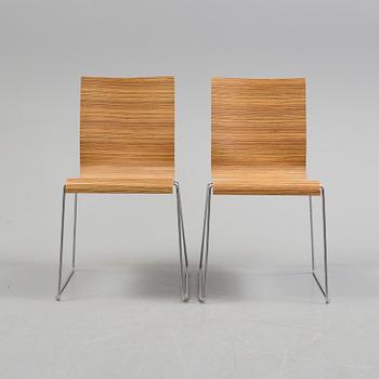 STOLAR, 6 st, Kuadra chair 1321, Pedrali, Italien.