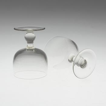 ERIK HÖGLUND, glas, 12 st Boda, 1960-tal.