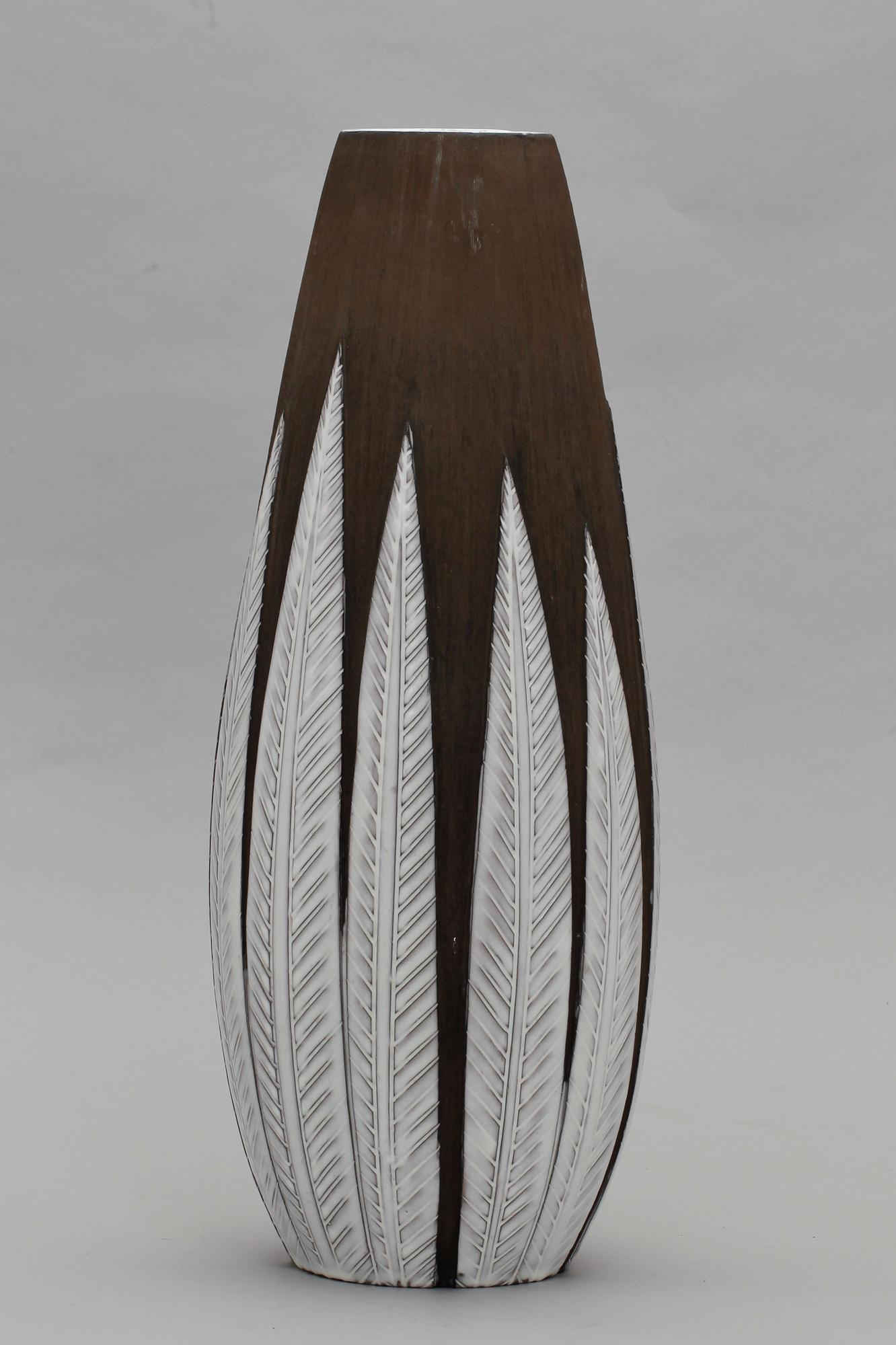 URNA, stengods, "Paprika", Anna-Lisa Thomson, Uppsala-Ekeby.