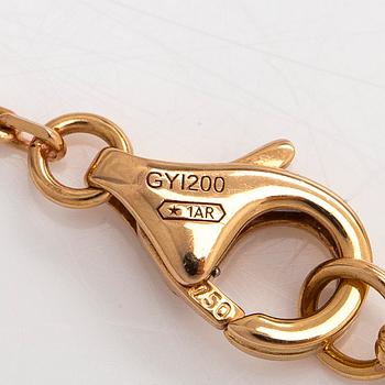 Cartier, an 18K rose gold 'd'Amour' bracelet with a diamond, ca. 0.05 ct.