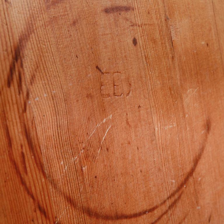 KAGGE, trä, allmoge, 1800-tal.