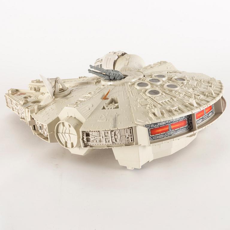 STAR WARS, Millennium Falcon i Palitoy-kartong, Empire Strikes Back, 1979.