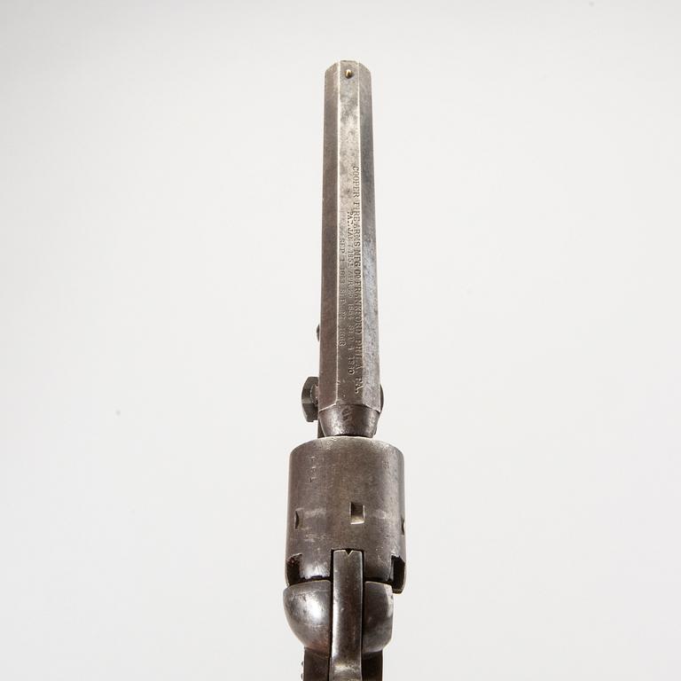 A Cooper Percussion revolver in cal 36, 19th century mid / latter half.