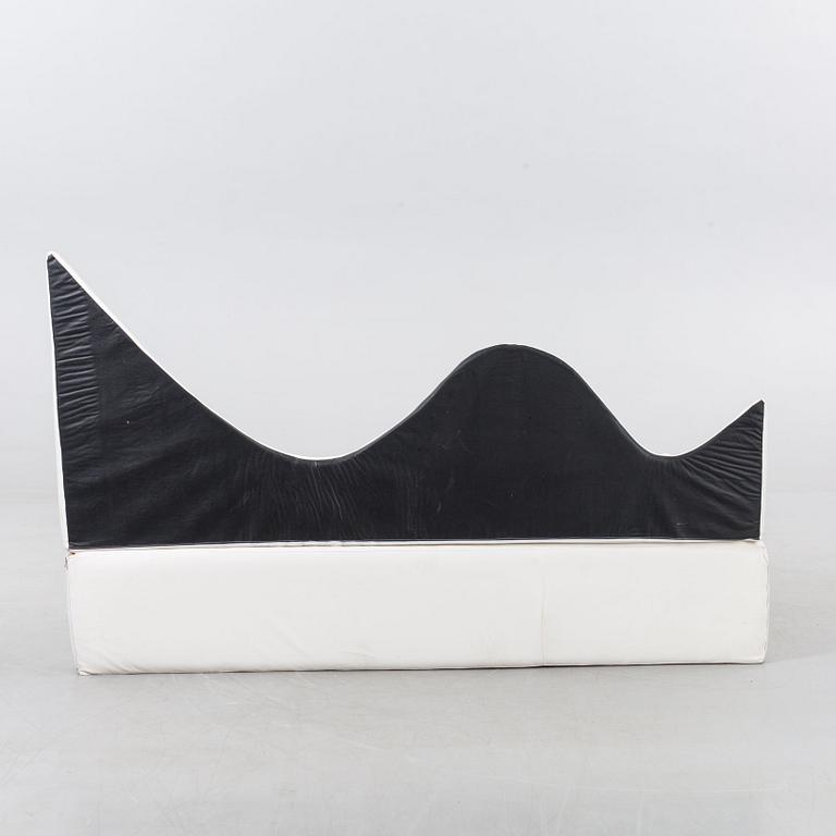 SOFA, sculptural, 2 parts. 1970s.