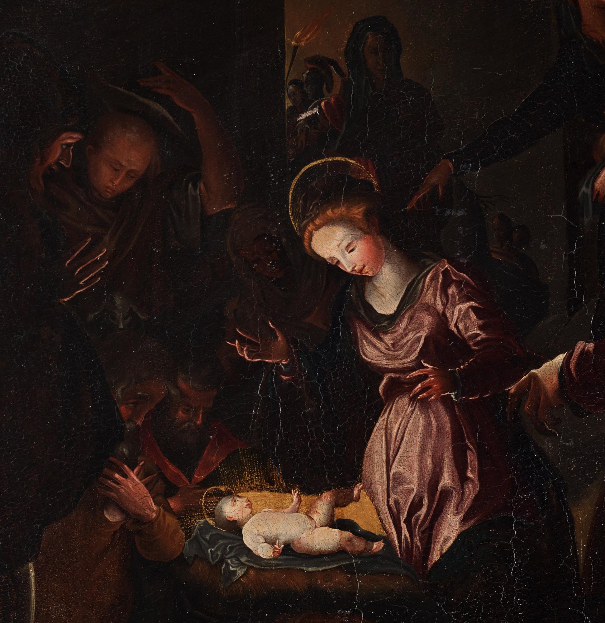 Italian school 16th/17th Century. Nativita.