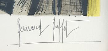 BERNARD BUFFET, färglitografi, sign samt dat 64.