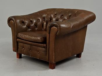 FÅTÖLJ, Chesterfieldmodell, 1900-tal.