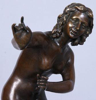 SKULPTUR, brons, märkt CL.JR. COLENEI, 2000-tal.