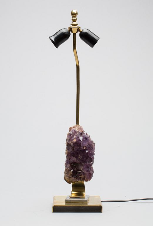 BORDSLAMPA, 1900-talets andra hälft.