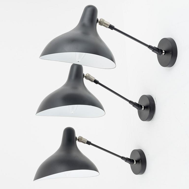 Bernard Schottlander, three 'Mantis BS5' wall lights, DCWéditions.