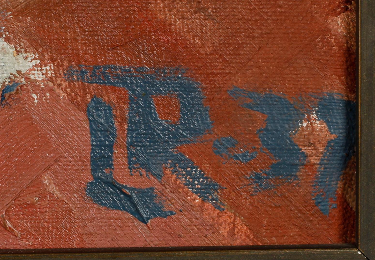 LEIF RYDENG, olja på pannå, monogramsignerad, daterad -37.