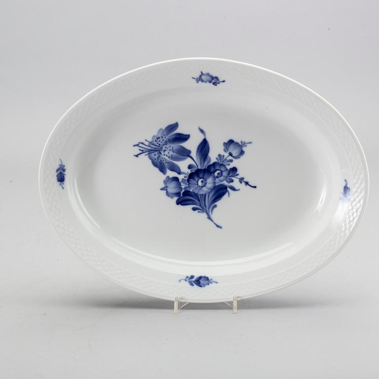 An 42 piece Royal Copenhagen dinner set model 'Blå Blomst'.