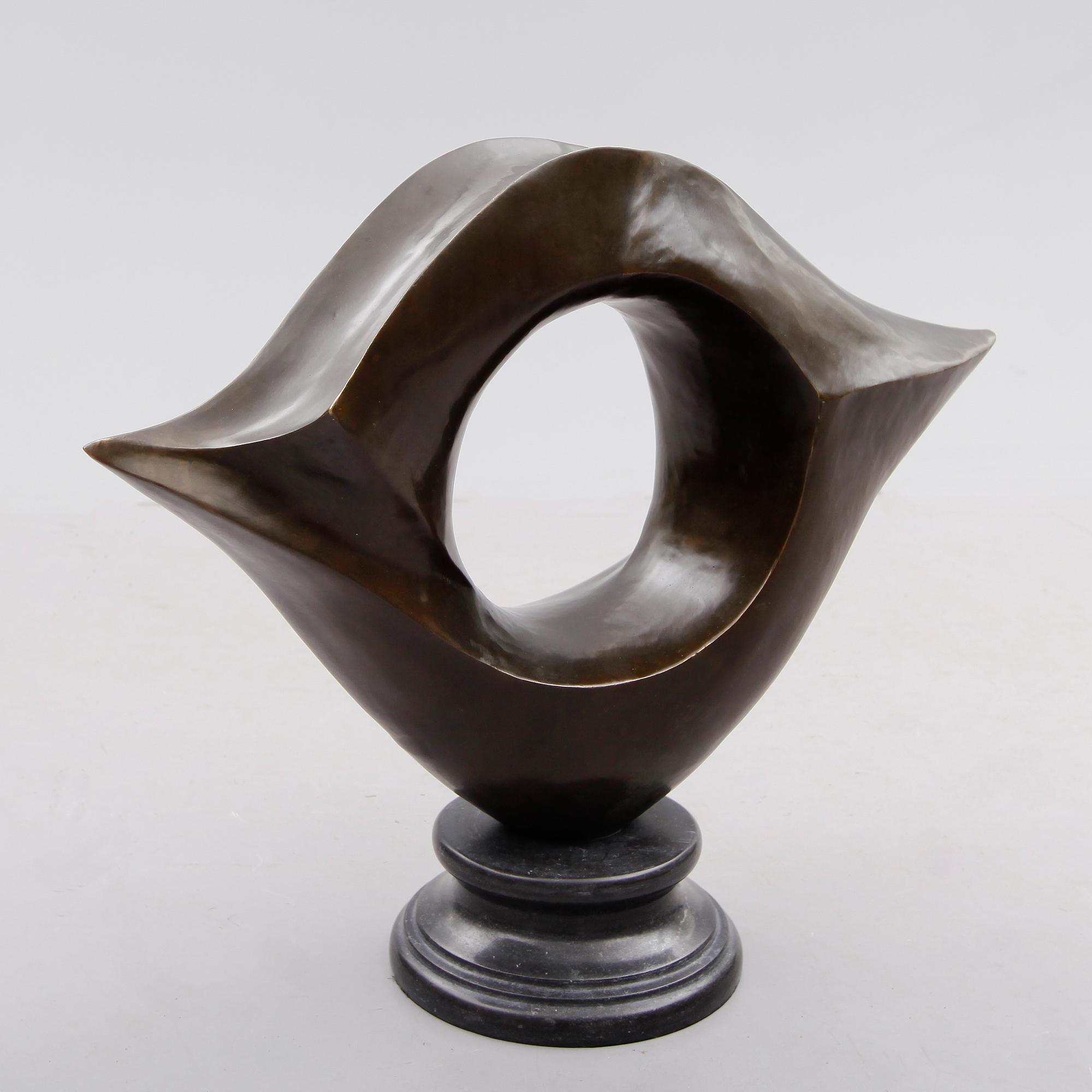 OKÄND KONSTNÄR, skulptur, brons, 1900-/2000-tal.