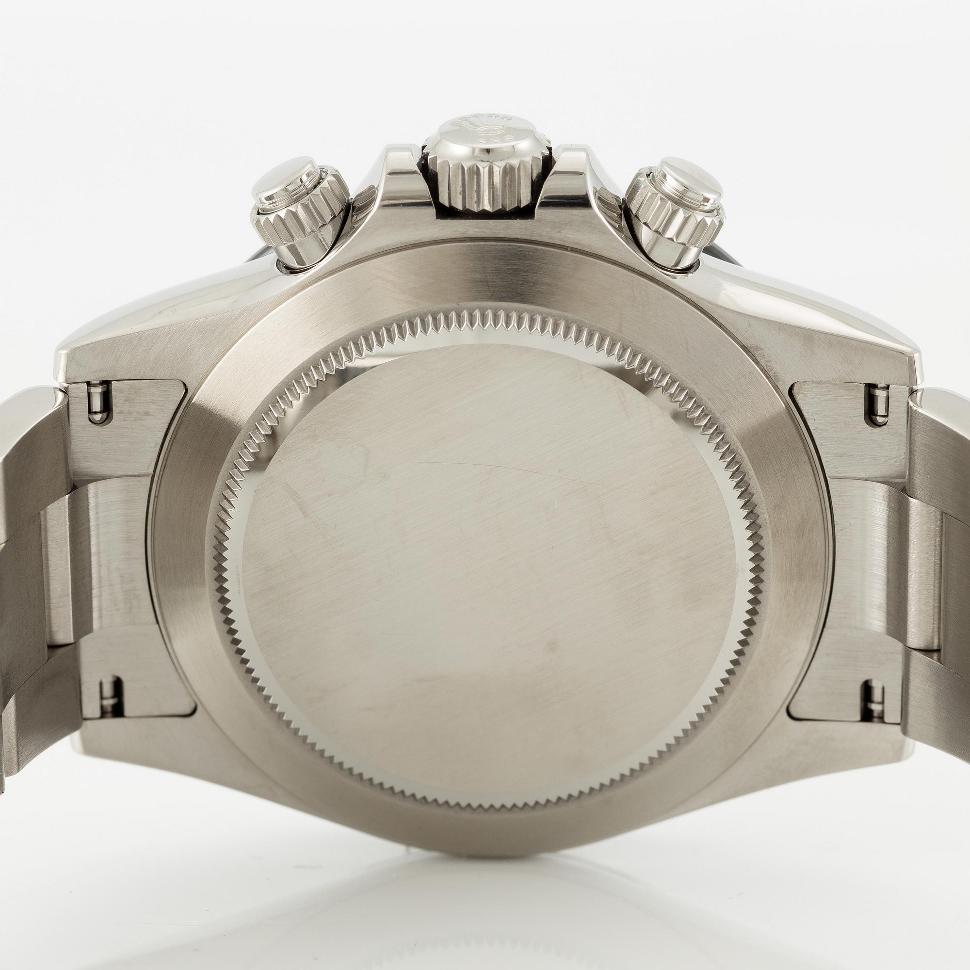 Rolex, Cosmograph, Daytona, kronograf, armbandsur, 40 mm.