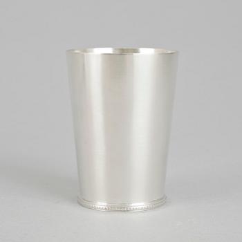 BÄGARE, silver, Wiwen Nilsson, Lund, 1947, vikt ca 131g.