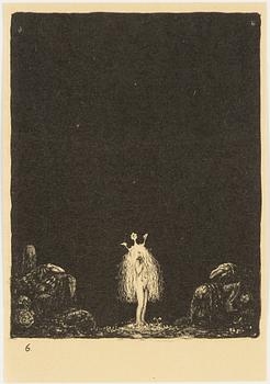 John Bauer, "Den lilla prinsessan och trollen".