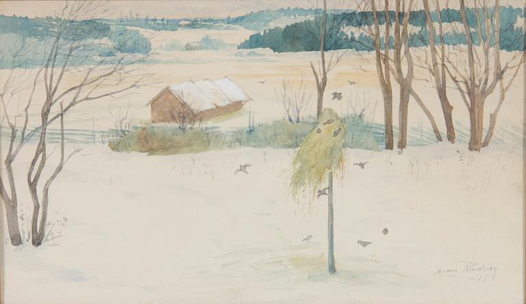 Hanna Rönnberg, Winter Landscape.