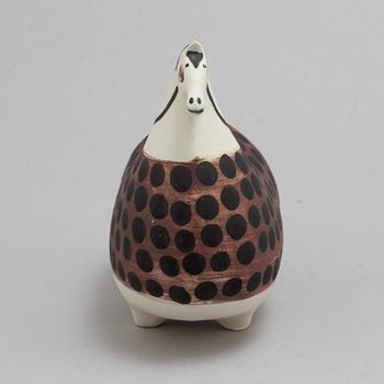 STIG LINDBERG, figurin, stengods, "Springare", Gustavsberg studio.