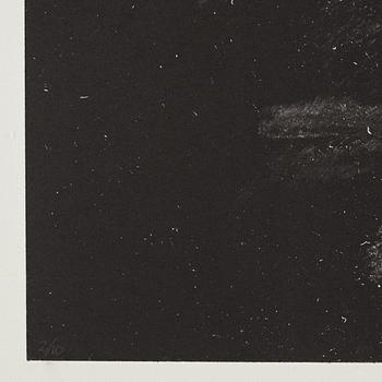 Dan Wolgers, blyrör, signerad Dan Wolgers och numrerad 2/10. 5 photopolymer tryck, 2014, upplaga 10. I originalkartong.
