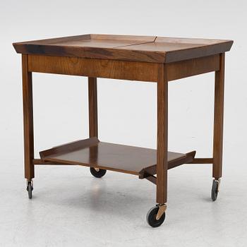 Serving cart, mid-20th century.