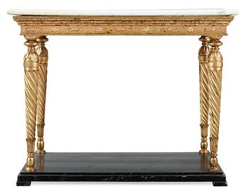 A late Gustavian early 19th Century console table.