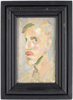 OKÄND KONSTNÄR, olja på duk, 1900-tal, otydlig sign.