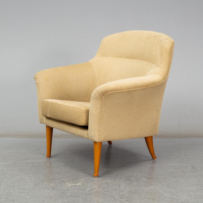 KERSTIN HÖRLIN-HOLMQUIST, a 'Triva' easy chair from Nordiska Kompaniet, 1950's/60's.