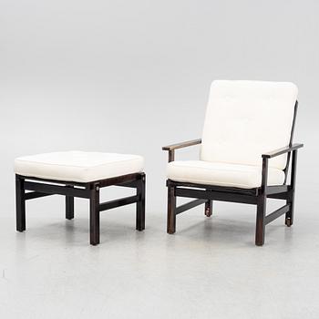 Elsa Stackelberg, a five-piece garden furniture suite, Fri Form, second half of the 20th Century.