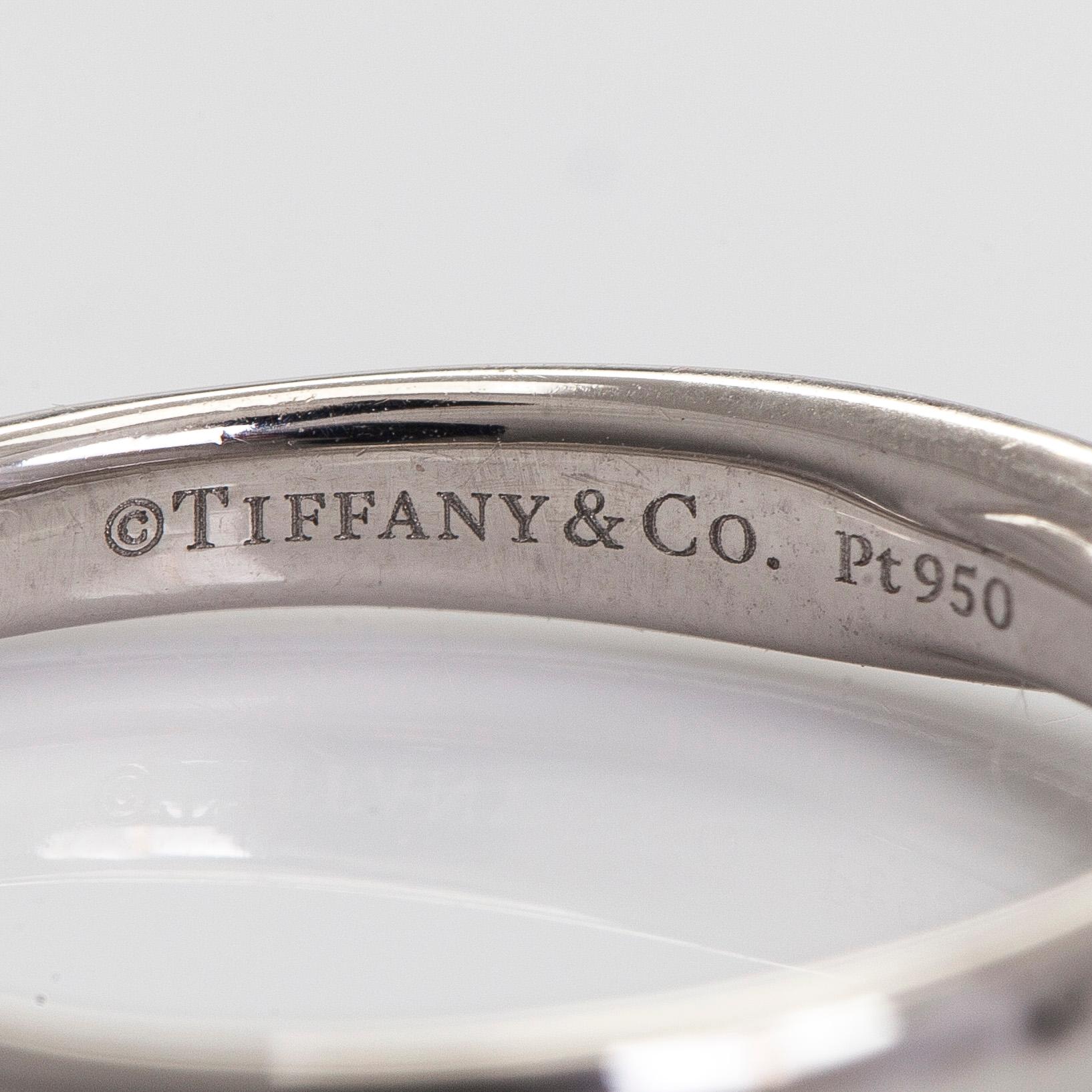 Tiffany & Co, ring, platina, briljantslipad diamant.