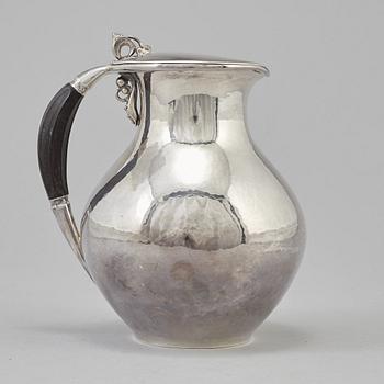 JOHAN ROHDE, A sterling silver pitcher, Georg Jensen, design no 385.