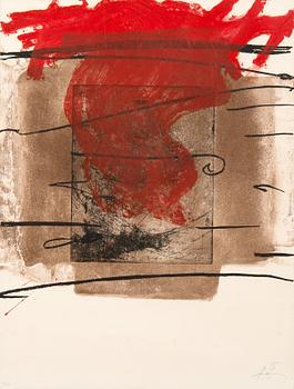 384. Antoni Tàpies, "FOC".