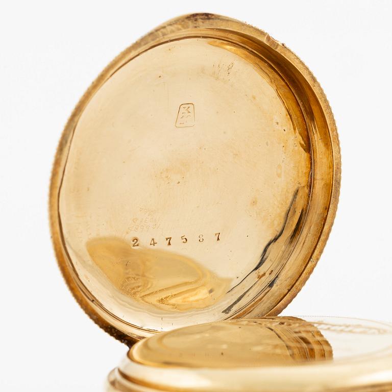 Pocket watch, 39 mm.