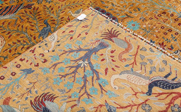 A carpet, Ziegler design, approx. 302 x 248 cm.