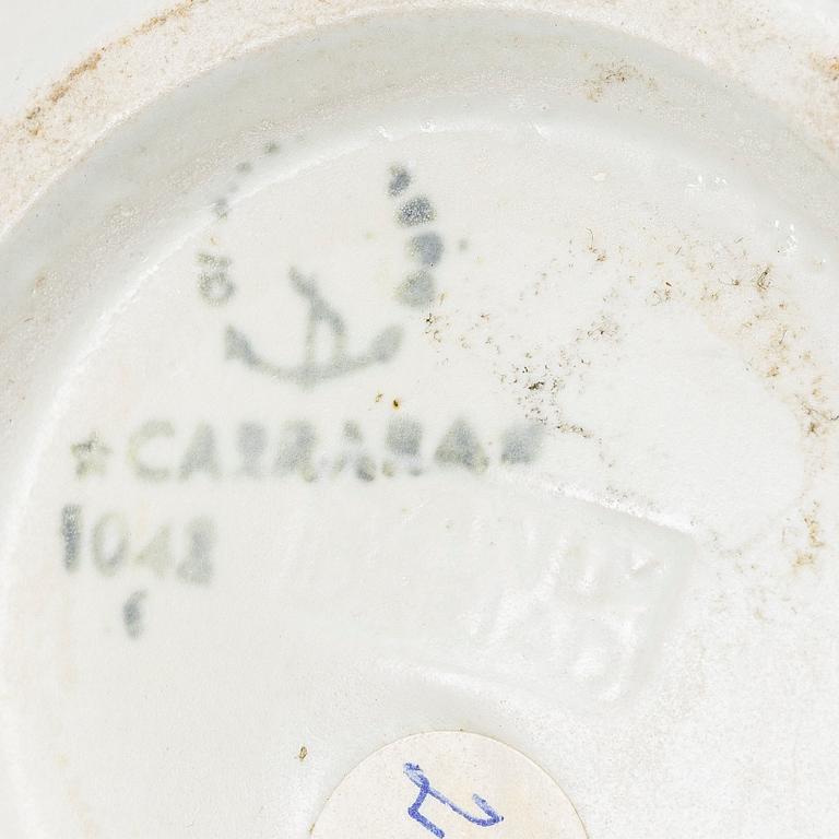 Wilhelm Kåge, a 53-piece ceramics collection 'Carrara', Gustavsberg.
