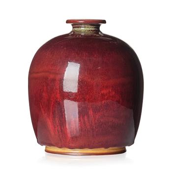 Berndt Friberg, a stoneware vase, Gustavsberg studio, Sweden 1968.